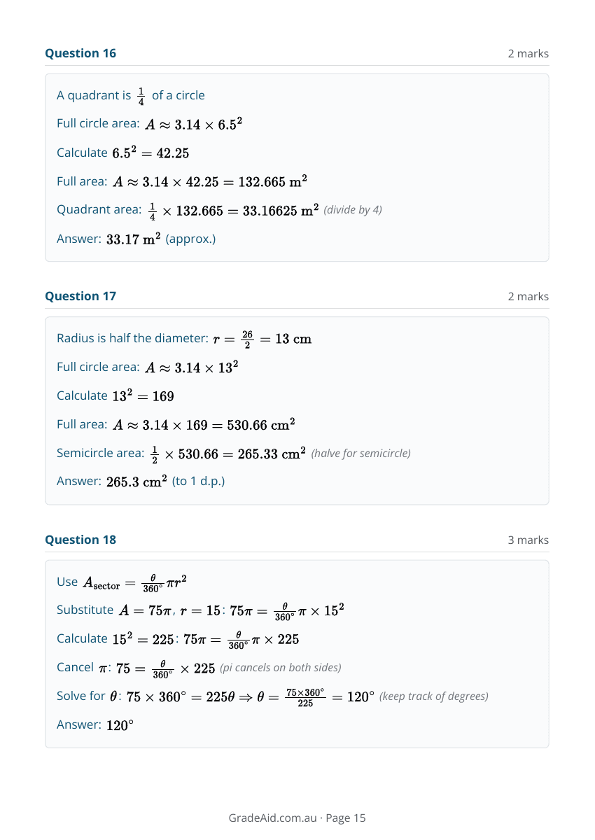 Worksheet example 15